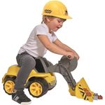 BIG - Power-Worker Maxi-Loader - Kinderfahrzeug, geeignet als Sandspielzeug und für das Kinderzimmer, Baggerfahrzeug zum Sitzen bis 50 kg, für Kinder ab 2 Jahren