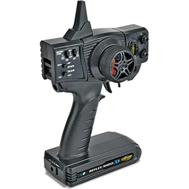 Carson 500500048 FS Reflex X1 2-Kanal 2.4G Fahrzeug, Tamiya KIT kompatibel, Modellbau, Zubehör, Empfänger, RC Funke, 2 4 GHz Fernsteuerung – Bild 2
