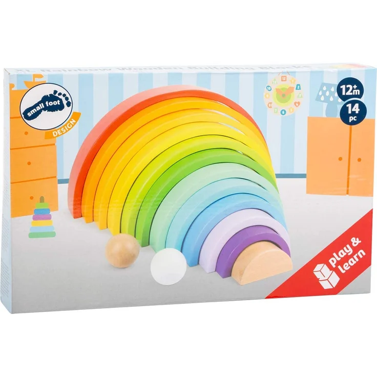 Wunderschöner XL Motorik Regenbogen, aus Holz, von Legler – Bild 10