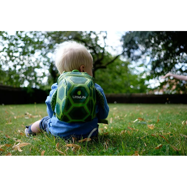 LittleLife Kleinkinder Rucksack Schildkröte daysack turtle – Bild 4