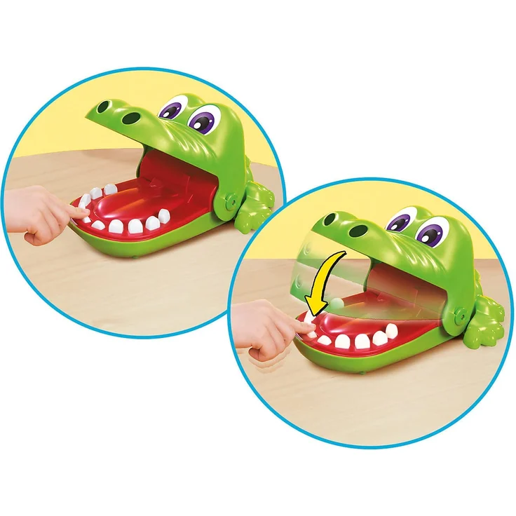 Hasbro B0408100 Gaming Kroko Doc, Geschicklichkeitsspiel für Vorschulkinder – Bild 5