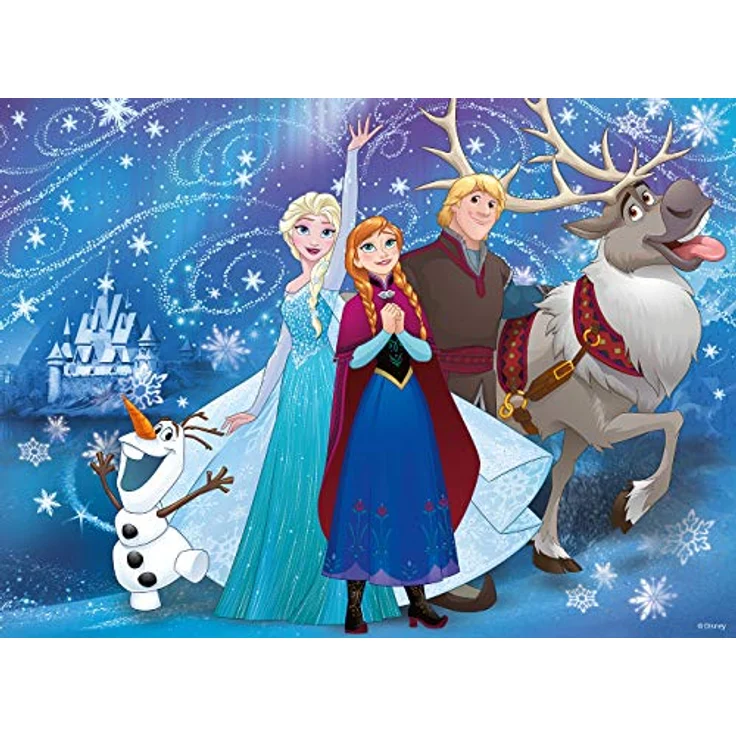 Ravensburger Kinderpuzzle 13610 - Disney Frozen Glitzernder Schnee 100 Teile XXL - Puzzle für Kinder ab 6 Jahren - mit Glitzer - Preisvergleich – Bild 6