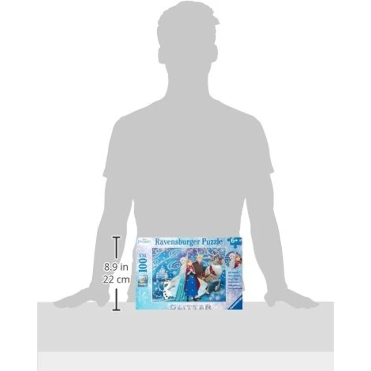 Ravensburger Kinderpuzzle 13610 - Disney Frozen Glitzernder Schnee 100 Teile XXL - Puzzle für Kinder ab 6 Jahren - mit Glitzer - Preisvergleich – Bild 5