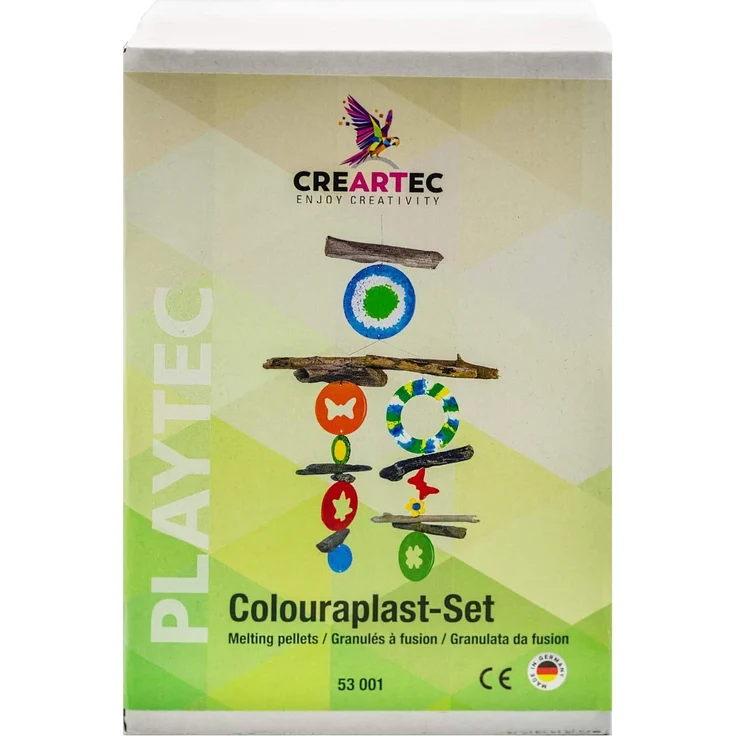 CREARTEC - Colouraplast Geschenkverpackung - verblüffende Schmelztechnik für Groß und Klein - faszinierende Kunststofftechnik - Made in Germany – Bild 1