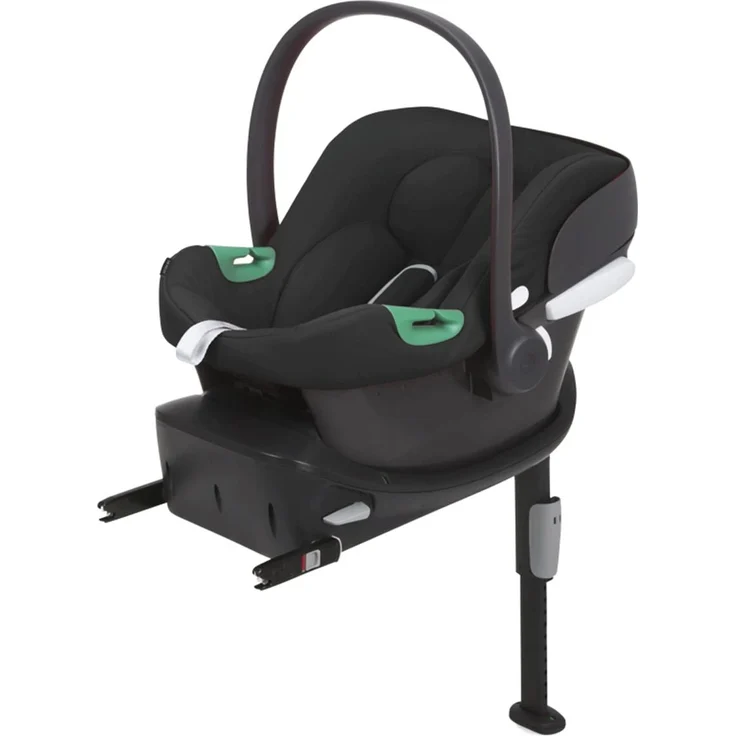 CYBEX Babyschale Aton B2 i-Size, Ab Geburt bis ca. 24 Monate, Max. 13 kg, Inkl. Neugeboreneneinlage, SensorSafe kompatibel, Steel Grey – Bild 9