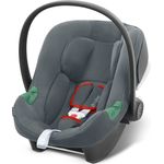 CYBEX Babyschale Aton B2 i-Size, Ab Geburt bis ca. 24 Monate, Max. 13 kg, Inkl. Neugeboreneneinlage, SensorSafe kompatibel, Steel Grey