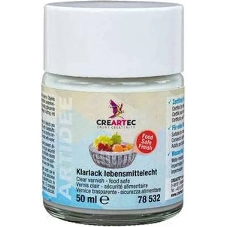 Klarlack lebensmittelecht 50 ml (193,00 € pro 1 l)