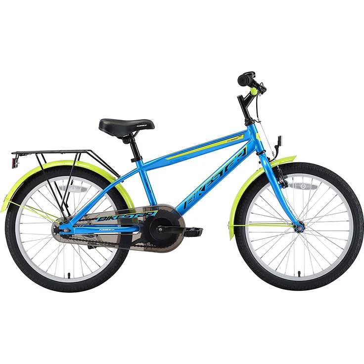 Bikestar Modern Kinderfahrrad 20 Zoll - Blau Grün – Bild 2
