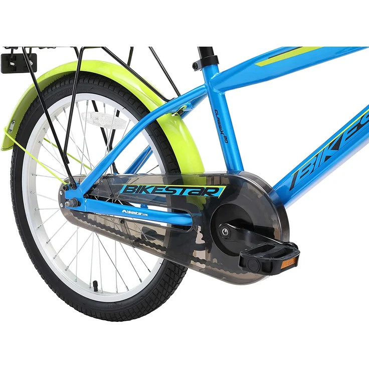 Bikestar Modern Kinderfahrrad 20 Zoll - Blau Grün – Bild 6