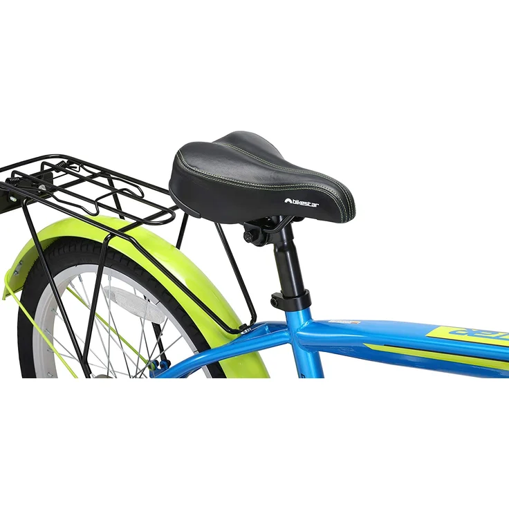 Bikestar Modern Kinderfahrrad 20 Zoll - Blau Grün – Bild 8