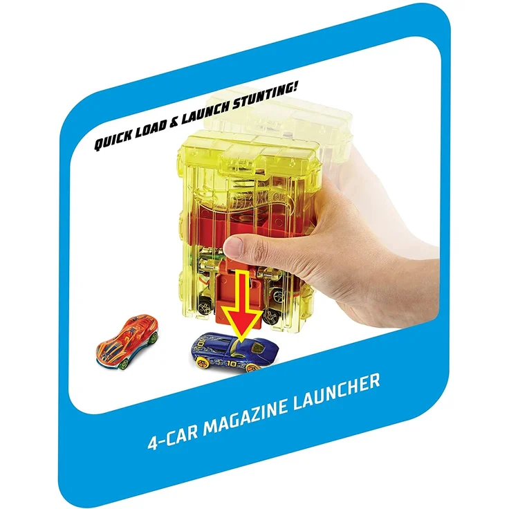 Hot Wheels Track Builder GVG11 Vehicle & track set 6 Jahr(e) Mehrfarbig – Bild 7