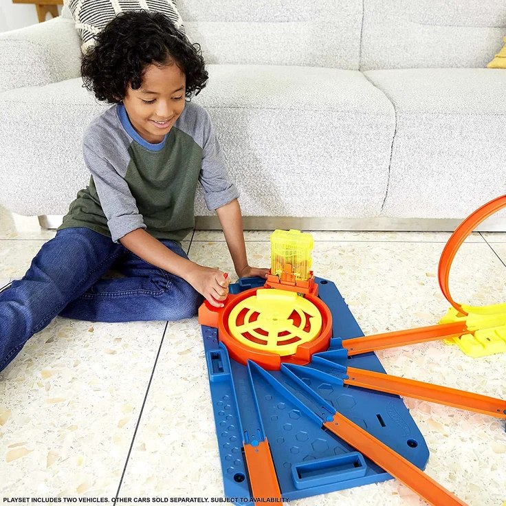 Hot Wheels Track Builder GVG11 Vehicle & track set 6 Jahr(e) Mehrfarbig – Bild 2