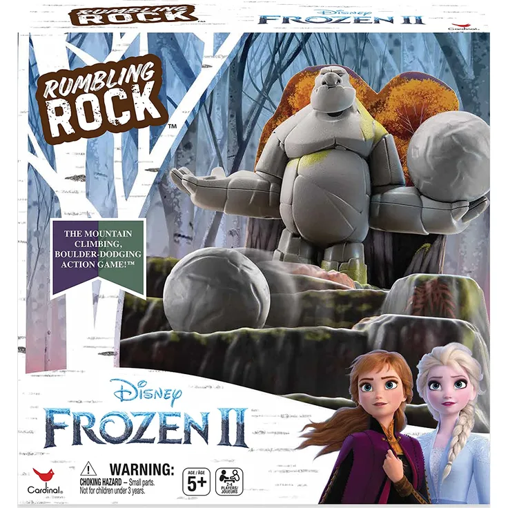 Spin Master - Frozen 2 - 6053993 - Rumbling Rock 3D-Brettspiel