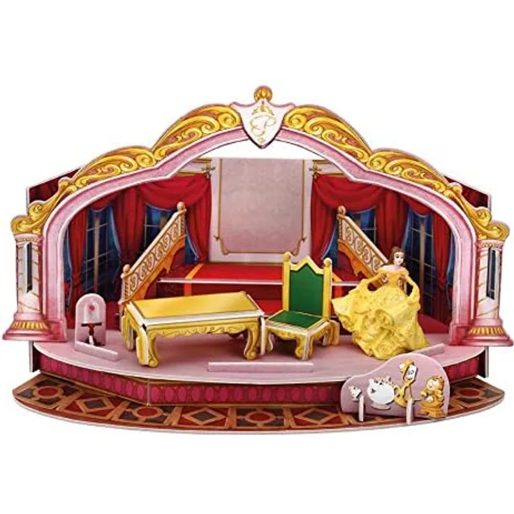 Bullyland 11901 - Walt Disney Die Schöne und das Biest Magic Moments, Spielset, ca. 19,5 x 11,3 x 11 cm