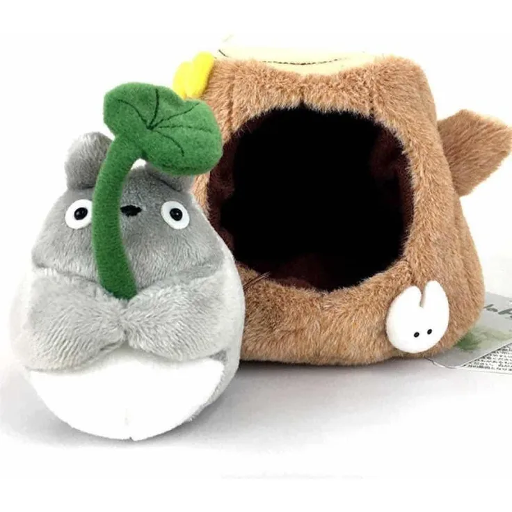 Mein Nachbar Totoro Plüschfigur Totoro Baumstamm 10 cm