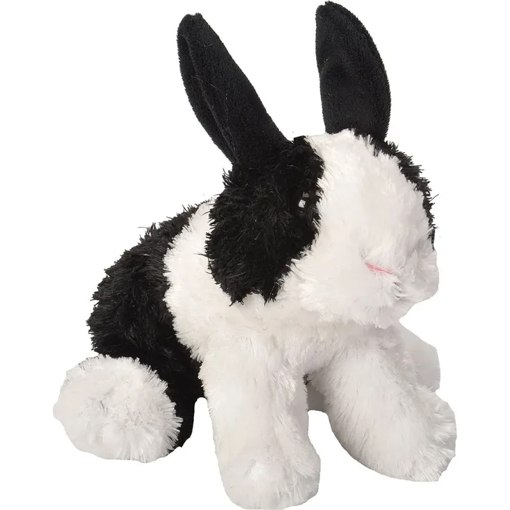Wild Republic Hug'ems Plüschtier, Kuscheltier, Kaninchen 18cm