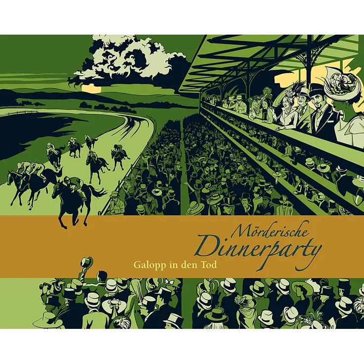 Blaubart Verlag BLA00009 Mörderische Dinnerparty: Galopp in den Tod