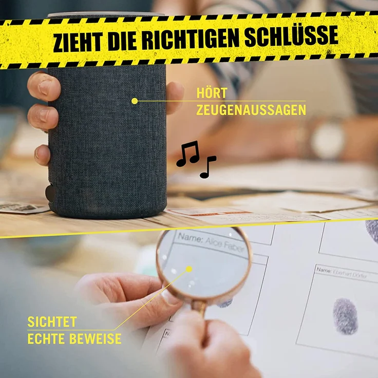 Hidden Games Tatort - Der 1. Fall - DER Fall KLEIN-BORSTELHEIM - Deutsch - Realistisches Krimispiel, spannendes Detektivspiel, Escape Room Spiel – Bild 5
