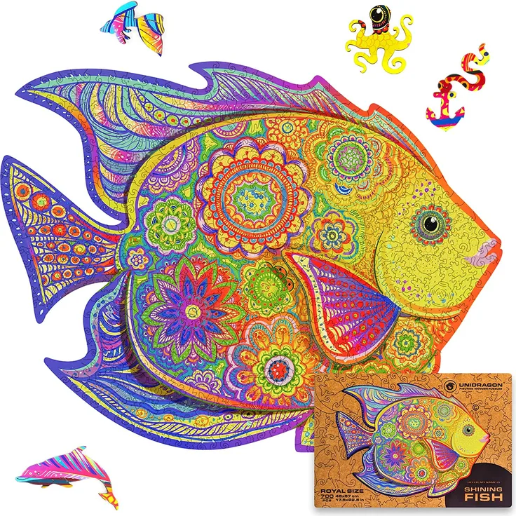 Leuchtender Fisch: XL