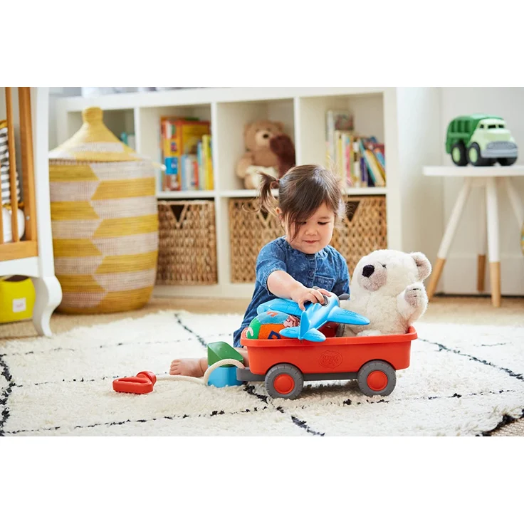 GREENTOYS - Kleiner Boller-Wagen zum Nachziehen – Bild 3