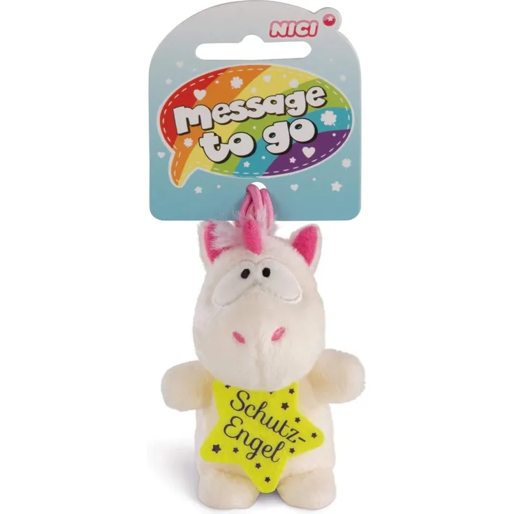 Nici 42725 Einhorn Theodor Schutzengel 8cm mit Loop