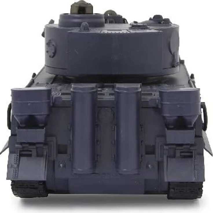 Jamara 403635 Panzer Tiger Battle Set 2,4 GHz - Battlemodus mit simulierter Schadensanzeige (Antriebsausfall, Kampf- und Fahrunfähig), extrem wendig, Geschützfeuer, Maschinengewehrfeuer, grün/schwarz – Bild 18