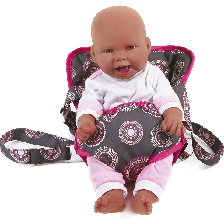 Bayer Chic 2000 782-87 Puppen-Tragegurt, Puppentrage, pink