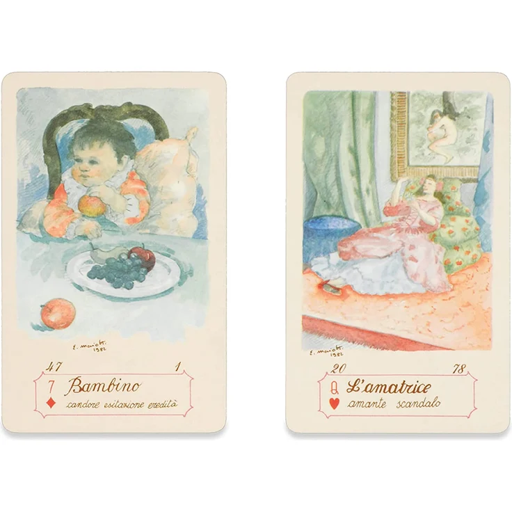 Dal Negro tarotkarten 11,6 x 7,2 cm Karton 54-teilig – Bild 5