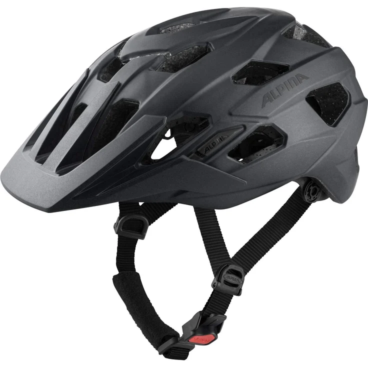 Alpina Plose Mips Black Matt, Größe 52 - 57 cm - Fahrradhelm, Farbe Schwarz – Bild 1