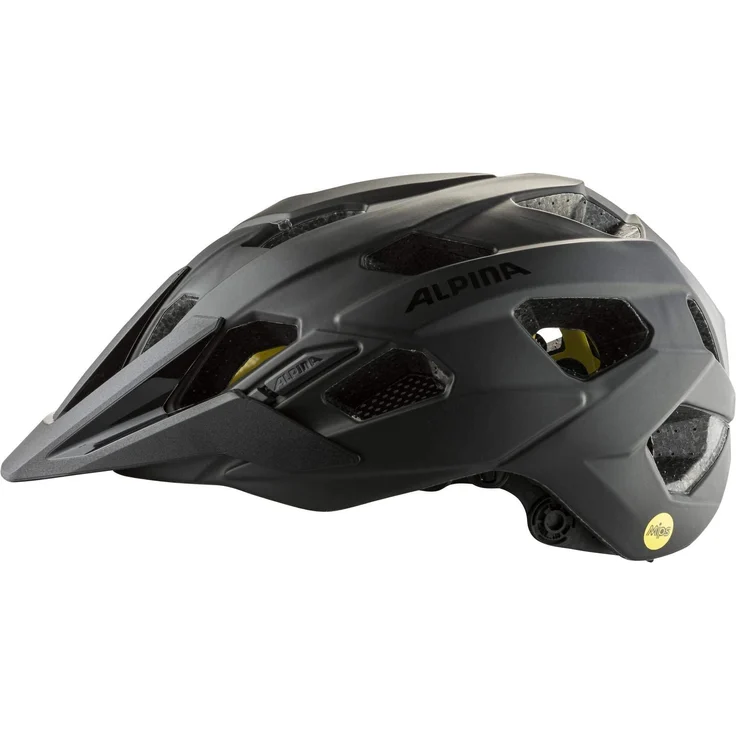 Alpina Plose Mips Black Matt, Größe 52 - 57 cm - Fahrradhelm, Farbe Schwarz – Bild 3