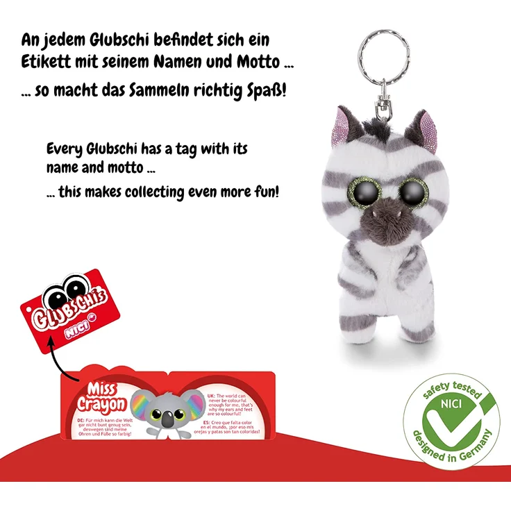 Glubschis Schlenker Zebra Mankalita 9cm – Bild 4