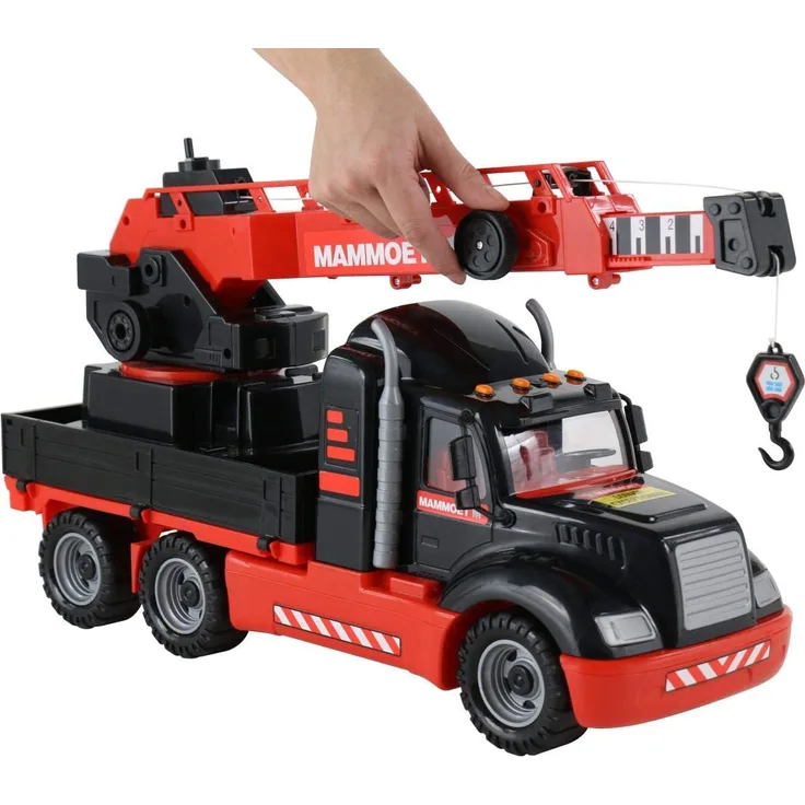 polesie 57112 73,5 x 30,5 x 19,2 cm 'Mammoet' Spielzeug Torpedo Crane Truck