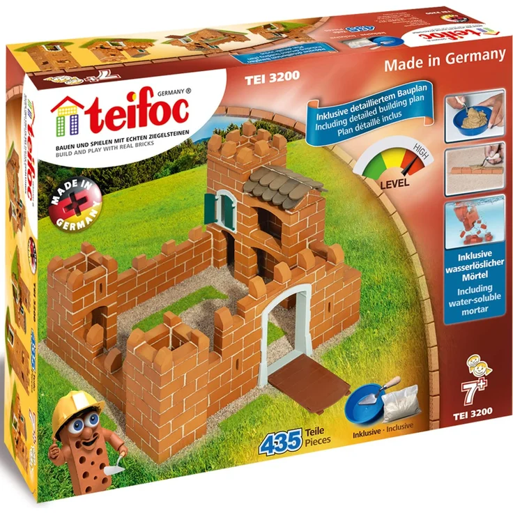 Teifoc Steinbaukasten Ritterburg 3200 – Bild 3