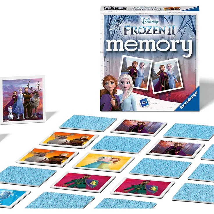 Ravensburger 20437 Disney Frozen 2 Mini Memory Kids ab 3 Jahren - EIN klassisches Bild Snap Passende Paare Spiel - Preisvergleich