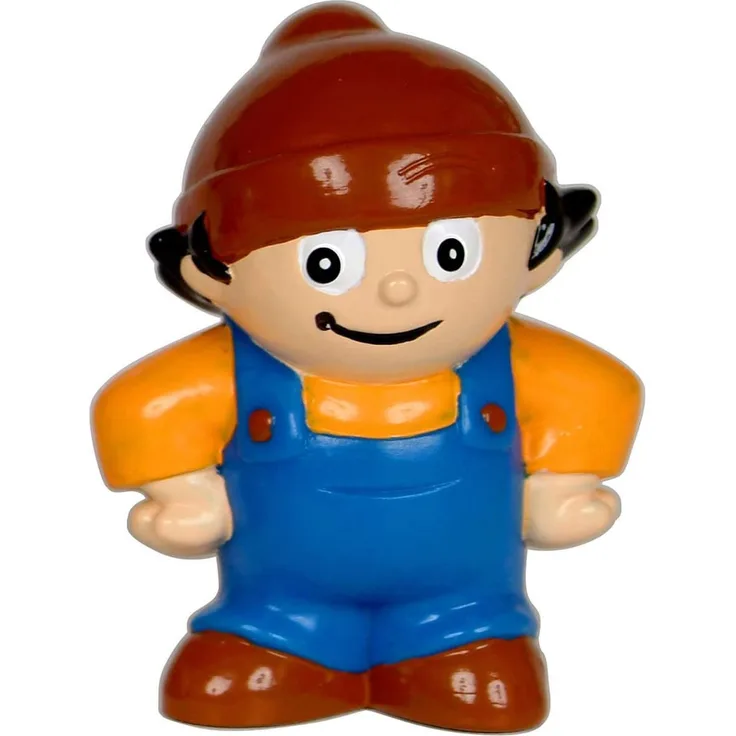 P:os 60964 - 3D Figur Mainzelmännchen „Anton“, Spielfigur aus PVC, ca. 5,5 cm hoch, zum Sammeln, Tauschen und Spielen