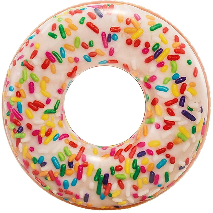 INTEX Schwimmring Donut Schwimmreifen Wasserreifen Luftmatratze Wasserliege – Bild 1