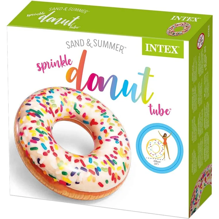 INTEX Schwimmring Donut Schwimmreifen Wasserreifen Luftmatratze Wasserliege – Bild 9