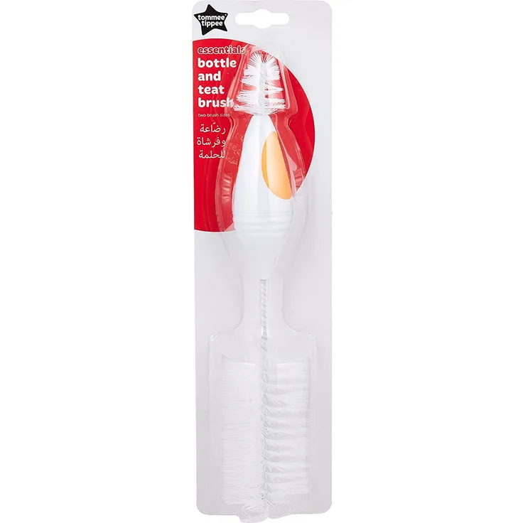 Tommee Tippee Essentials Flaschen- und Saugerbürste verschiedene Farben