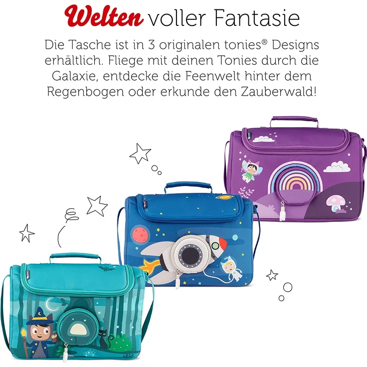 Tonies 'HörSpiel-Transporter Hinter dem Regenbogen', zum Transport der Toniebox und der Toniefiguren – Bild 8
