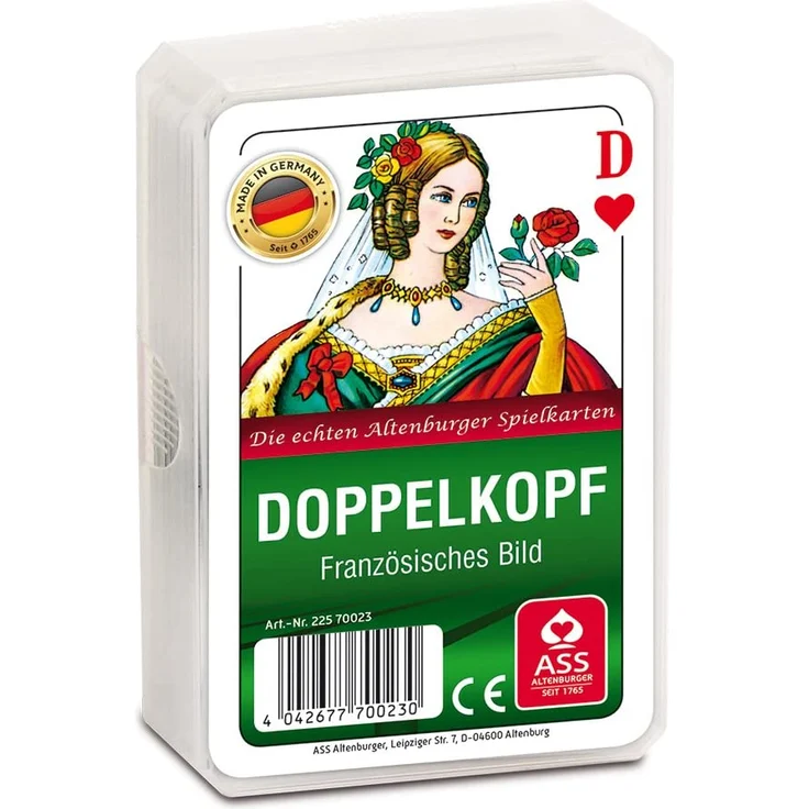 Doppelkopf (Glasklares Etui) – Bild 2