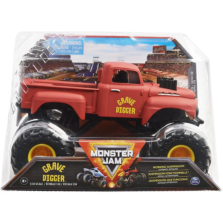 Monster Jam Original Monster Jam Trucks im Maßstab 1:24 (verschiedene Designs, Zufallsauswahl) – Bild 7