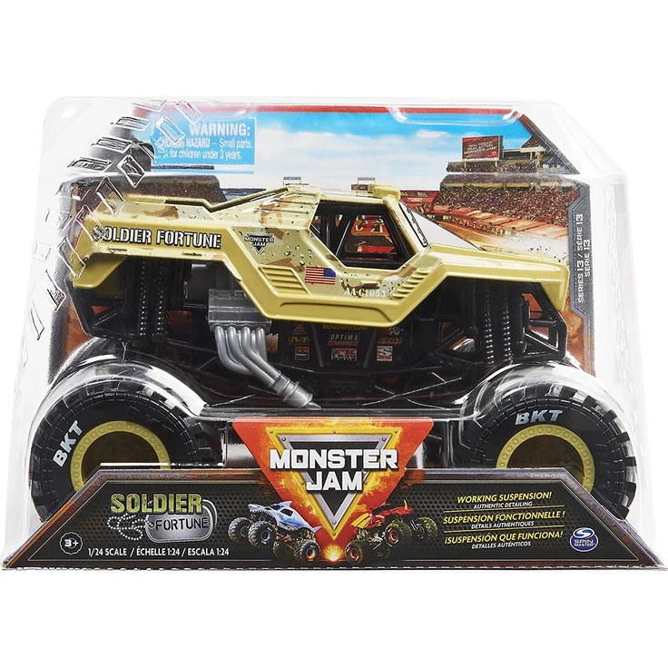 Monster Jam Original Monster Jam Trucks im Maßstab 1:24 (verschiedene Designs, Zufallsauswahl) – Bild 5