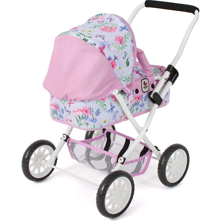 Puppenwagen Mini-Kuschelwagen "SMARTY" Flowers – Bild 3