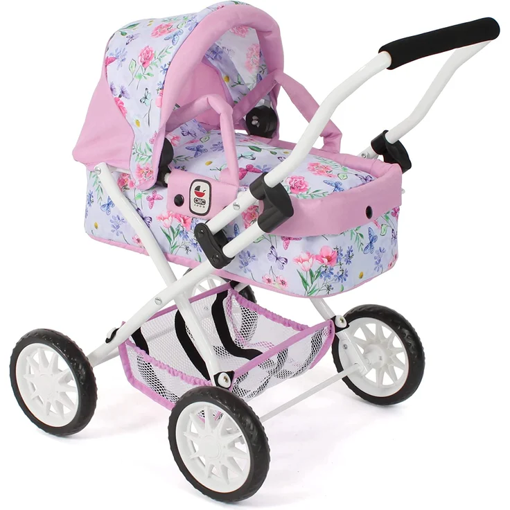 Puppenwagen Mini-Kuschelwagen "SMARTY" Flowers – Bild 1