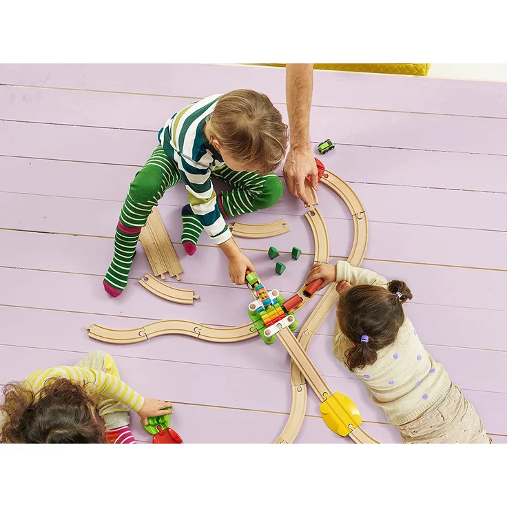 BRIO World 33727 Mein erstes BRIO Bahn Spiel Set – Zug mit Waggon, Schienen & Hängebrücke für Kleinkinder – BRIO Einsteiger-Set empfohlen ab 18 Monaten - Preisvergleich – Bild 8