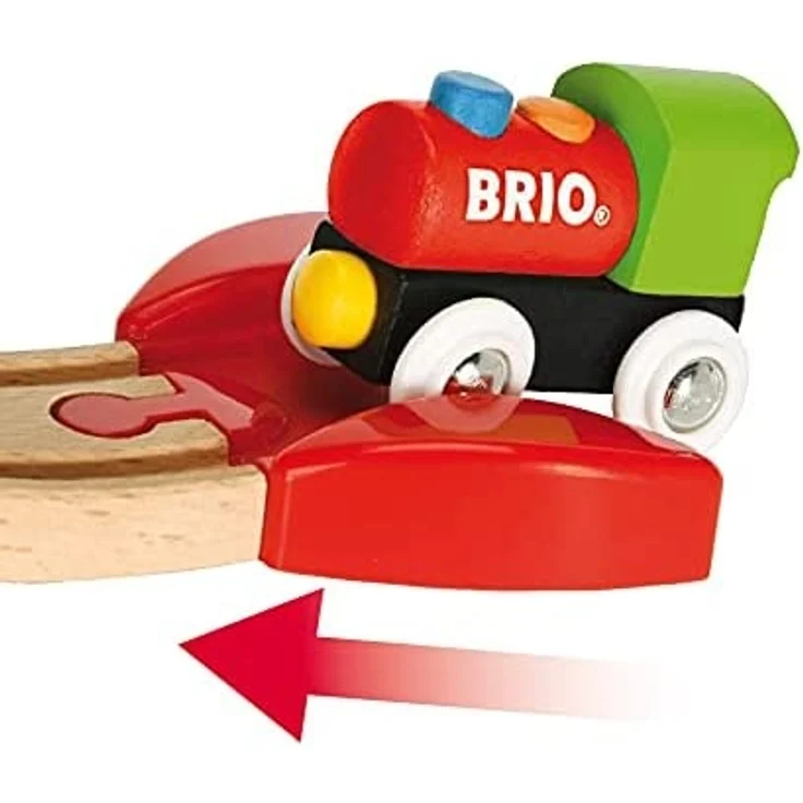BRIO World 33727 Mein erstes BRIO Bahn Spiel Set – Zug mit Waggon, Schienen & Hängebrücke für Kleinkinder – BRIO Einsteiger-Set empfohlen ab 18 Monaten - Preisvergleich – Bild 5