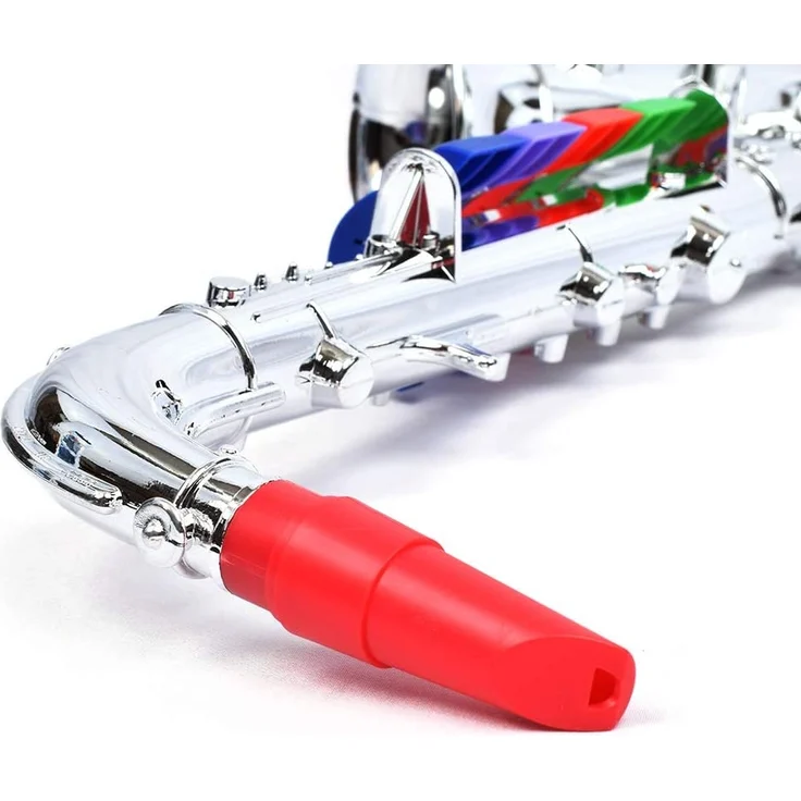 Bontempi 32 3931 Saxophon mit 4 farbigen Tasten/Noten – Bild 4