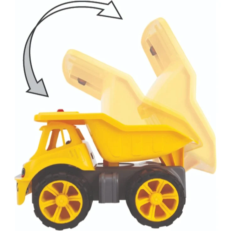 BIG - Power-Worker Maxi Truck - Kinderfahrzeug, geeignet als Sandspielzeug und für das Kinderzimmer, Kippfahrzeug mit Ladevolumen von 4,2 Liter, für Kinder ab 2 Jahren – Bild 3