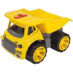 BIG - Power-Worker Maxi Truck - Kinderfahrzeug, geeignet als Sandspielzeug und für das Kinderzimmer, Kippfahrzeug mit Ladevolumen von 4,2 Liter, für Kinder ab 2 Jahren