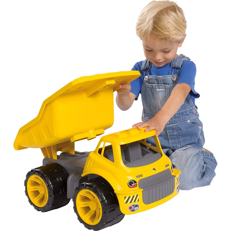 BIG - Power-Worker Maxi Truck - Kinderfahrzeug, geeignet als Sandspielzeug und für das Kinderzimmer, Kippfahrzeug mit Ladevolumen von 4,2 Liter, für Kinder ab 2 Jahren – Bild 4